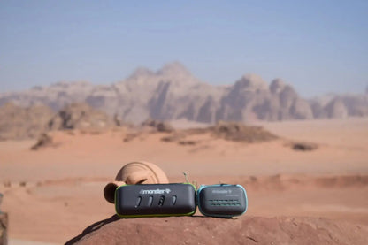 Microfiber towel 40*80 cm - Fitalps - light blue/lake green