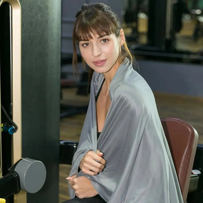 Microfiber towel 70*135 cm - Fitalps - Gray