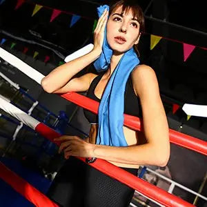 Microfiber towel 70*135 cm - Fitalps - Blue